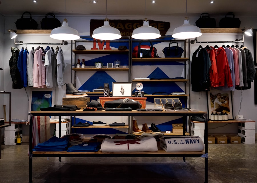 Minimal rail of summer clothing